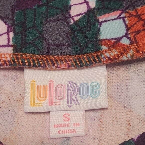 Lularoe LLR Cassie Pencil Skirt Midi Abstract Geometric Print Size Small - Picture 4 of 7